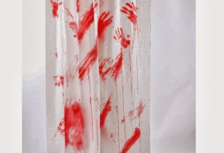 1500x1500px Halloween Shower Curtain Picture in Curtain