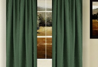 500x610px Hunter Green Curtains Picture in Curtain