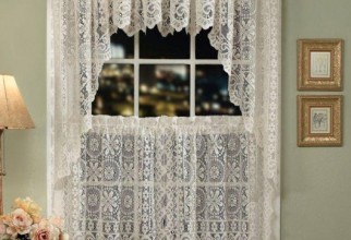 530x600px Lace Kitchen Curtains Picture in Curtain
