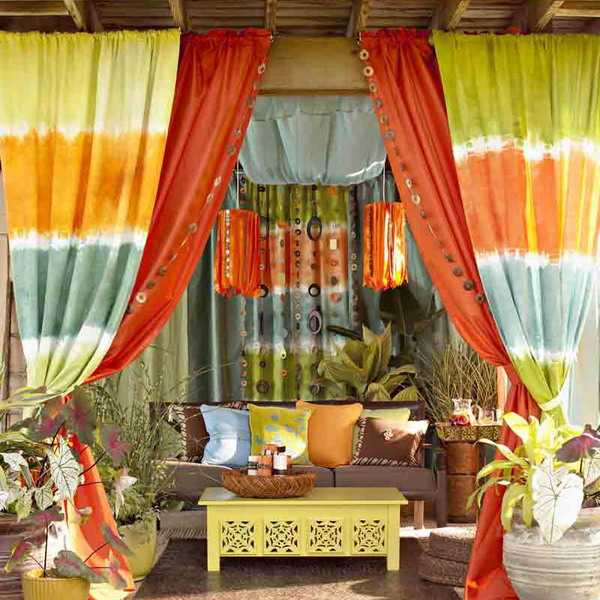Outdoor Curtain Fabric in Curtain