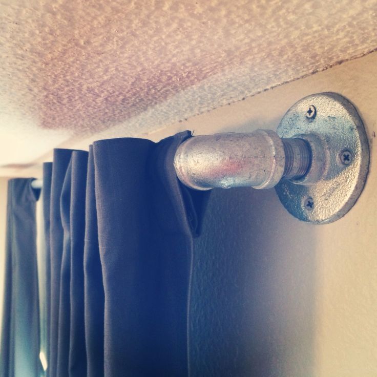 Pipe Curtain Rod in Curtain