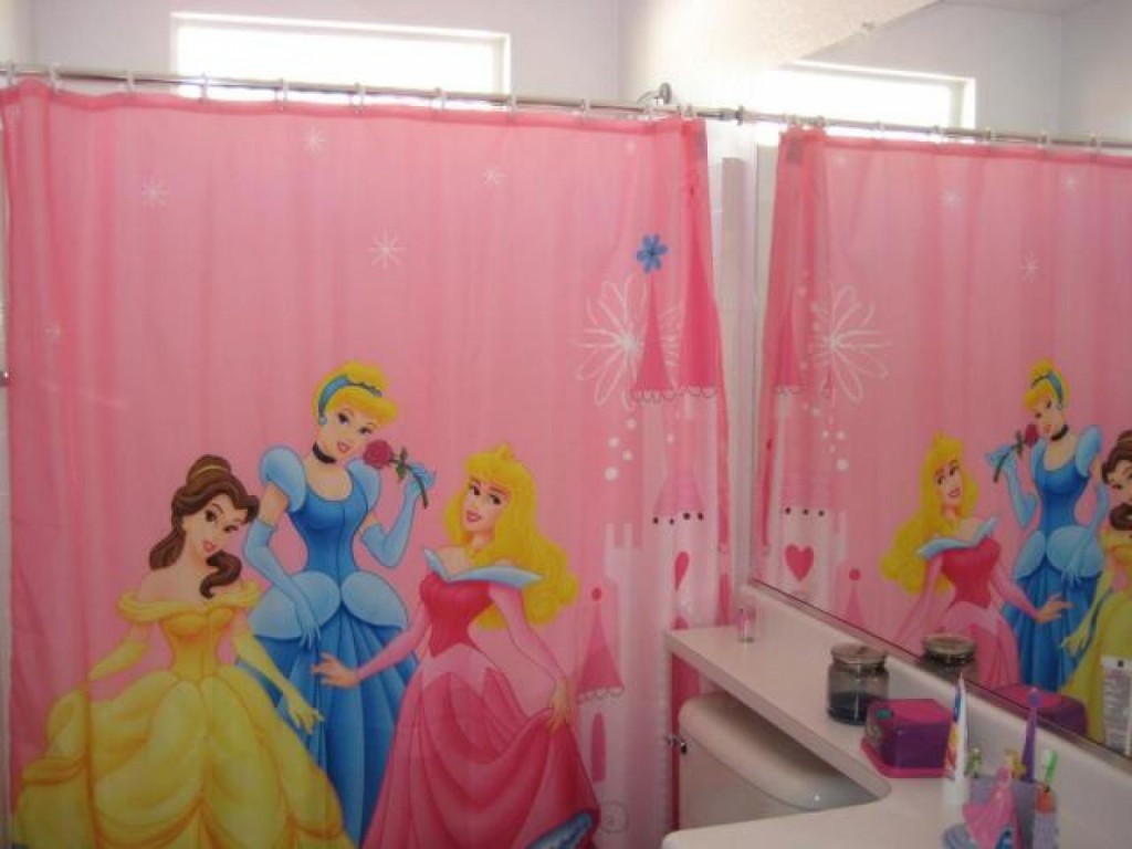 Princess Shower Curtain in Curtain