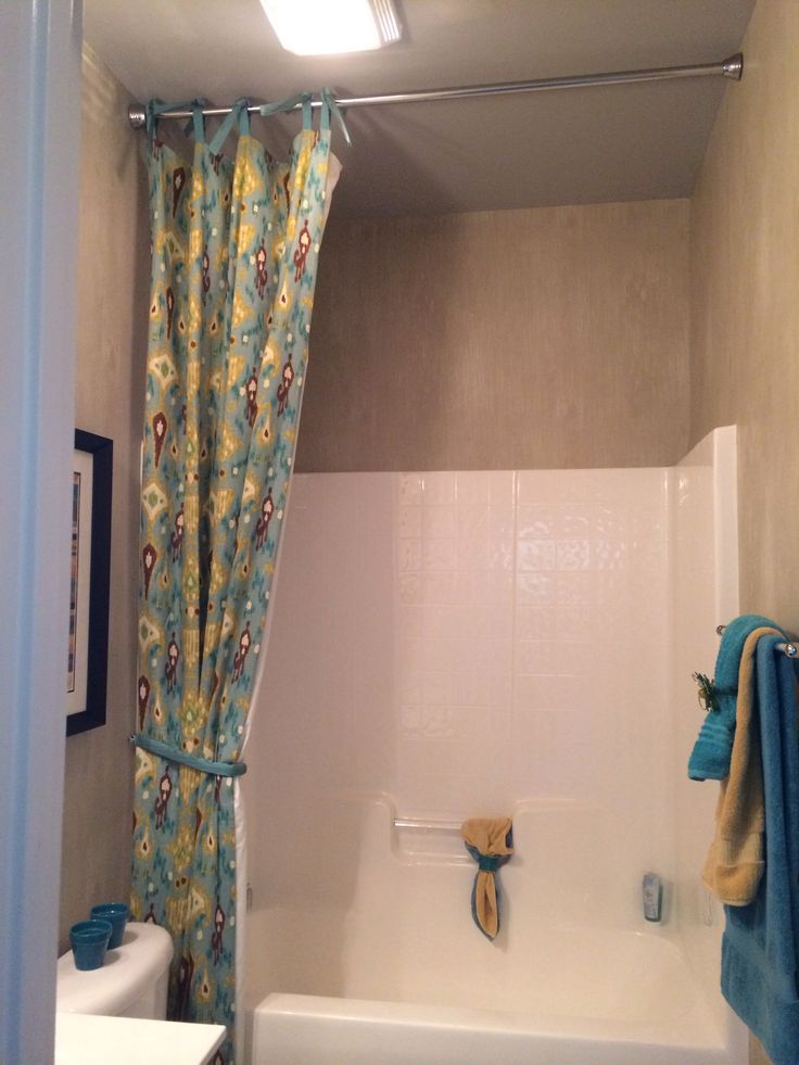 Tall Shower Curtain in Curtain