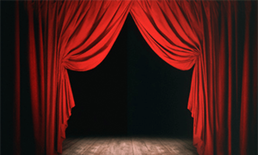Theatrical Curtains in Curtain
