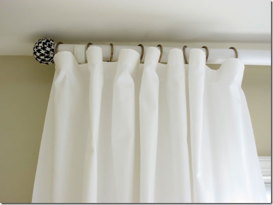 A Curtain Rod in Curtain