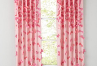 550x550px Pink Curtain Panels Picture in Curtain