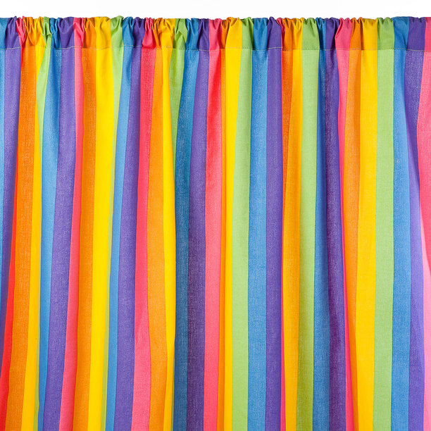 Rainbow Curtains in Curtain