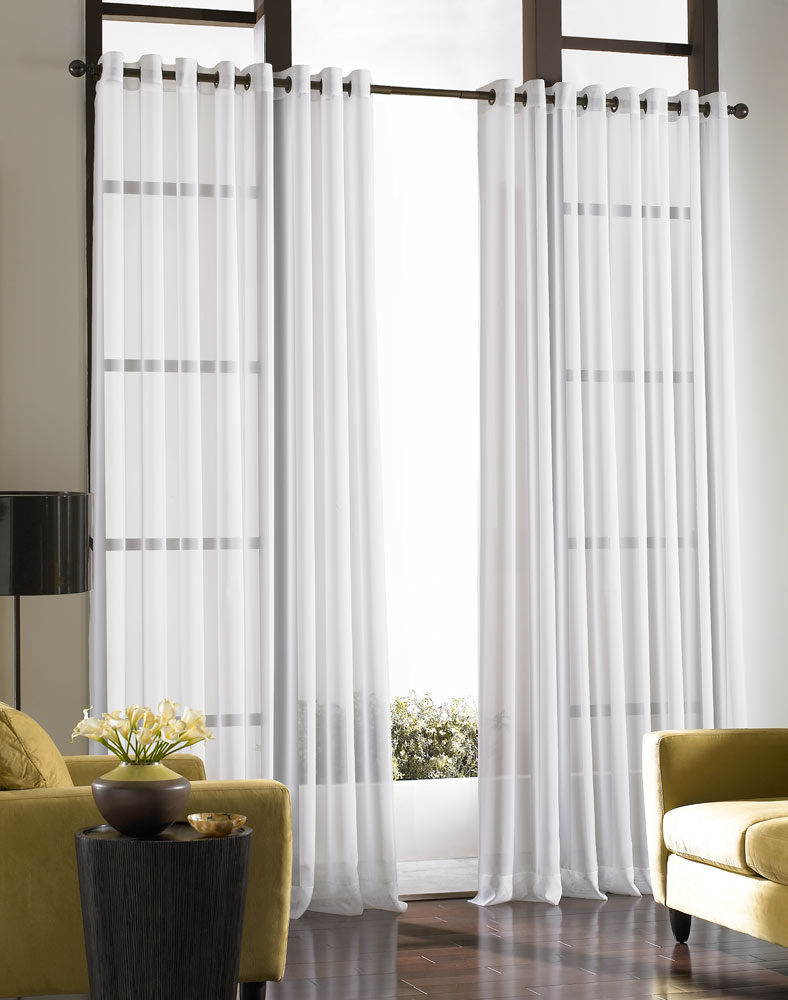Sheer Panel Curtains in Curtain