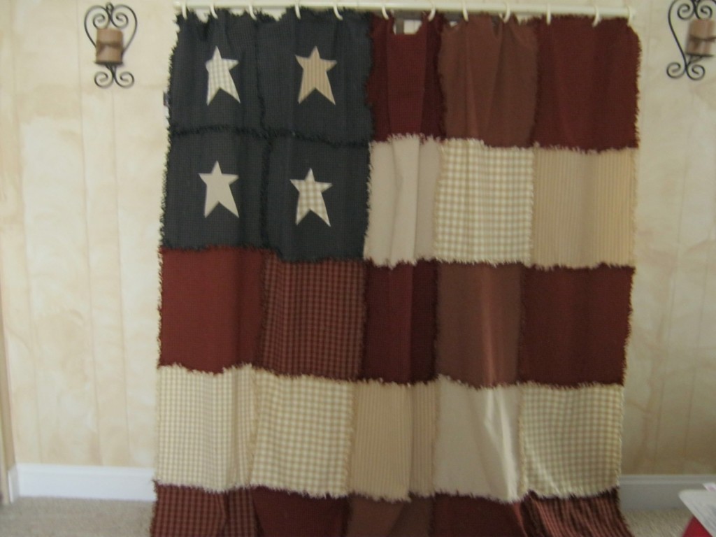 Americana Curtains in Curtain