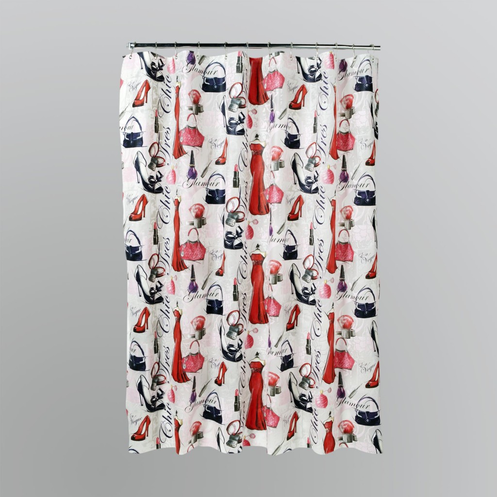 Apothecary Shower Curtain in Curtain