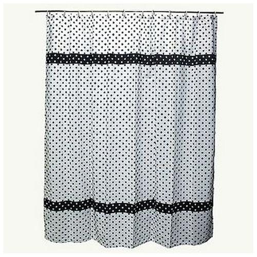 Black And White Polka Dot Curtains in Curtain