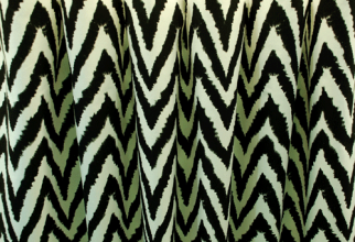500x357px Black Chevron Curtains Picture in Curtain