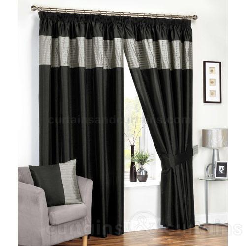 Black Curtains For Bedroom in Curtain