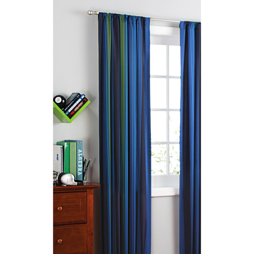 Blue Window Curtains in Curtain