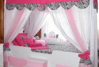 570x552px Canopy Bed With Curtains Picture in Curtain