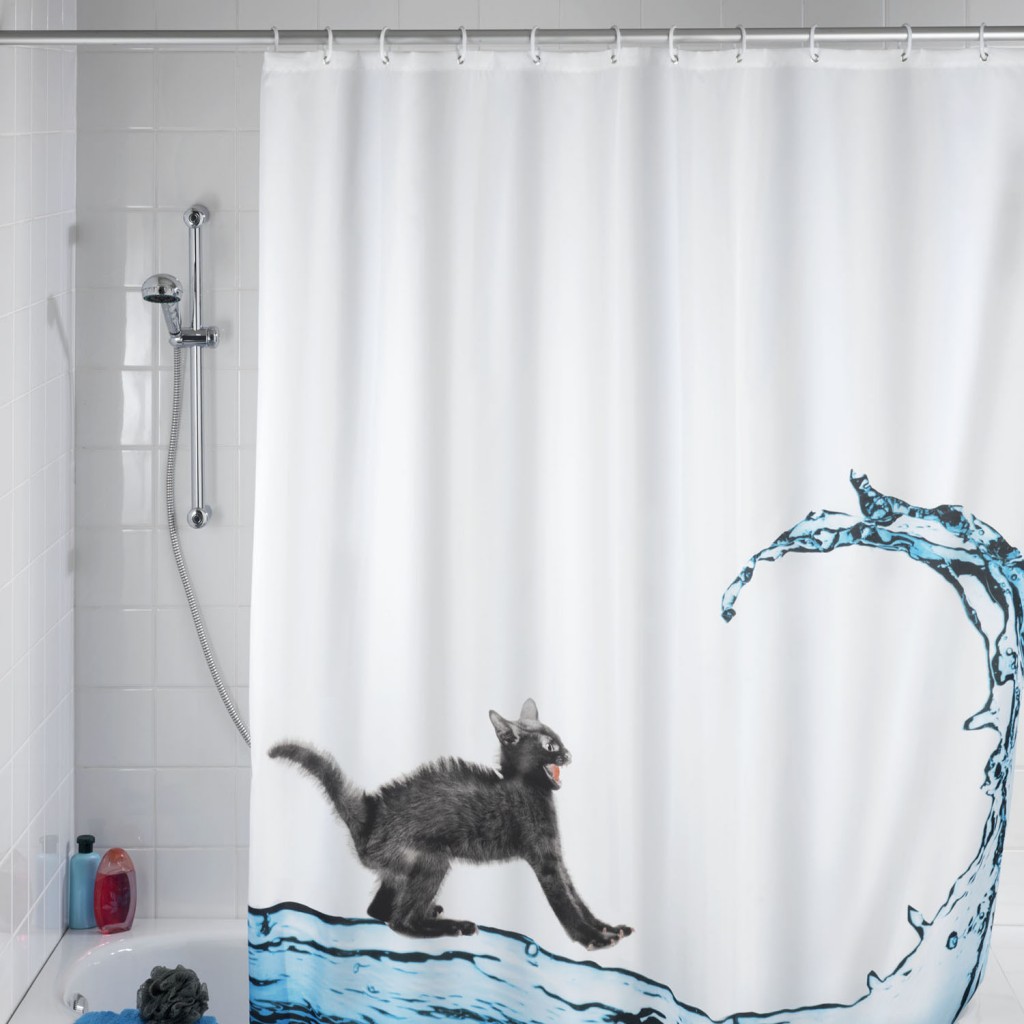 Cat In The Hat Shower Curtain in Curtain