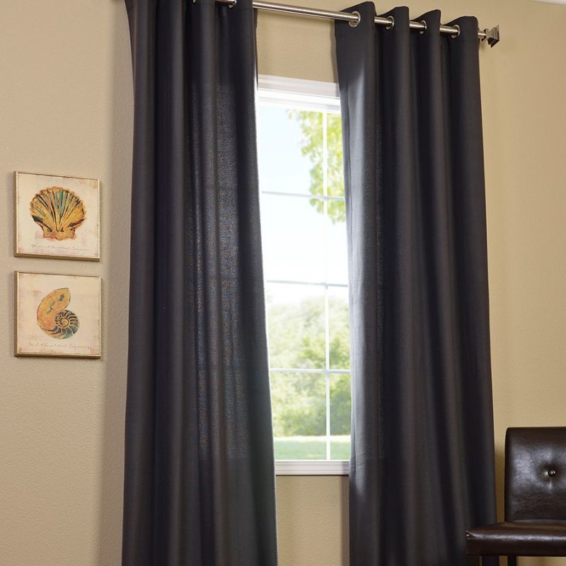 Charcoal Curtains in Curtain