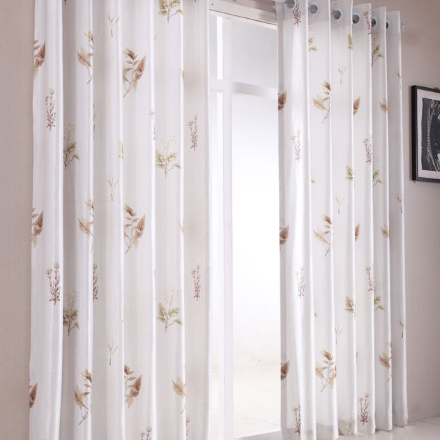 Cheap White Curtains in Curtain