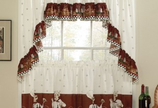 800x800px Chef Kitchen Curtains Picture in Curtain