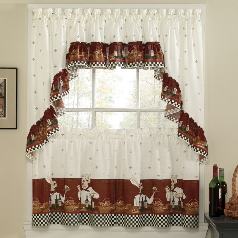 Chef Kitchen Curtains in Curtain