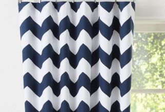 710x626px Chevron Blackout Curtains Picture in Curtain