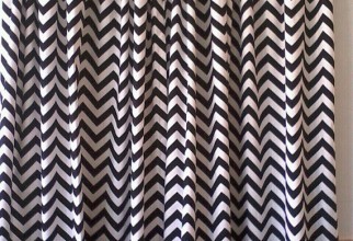 570x760px Chevron Pattern Curtains Picture in Curtain