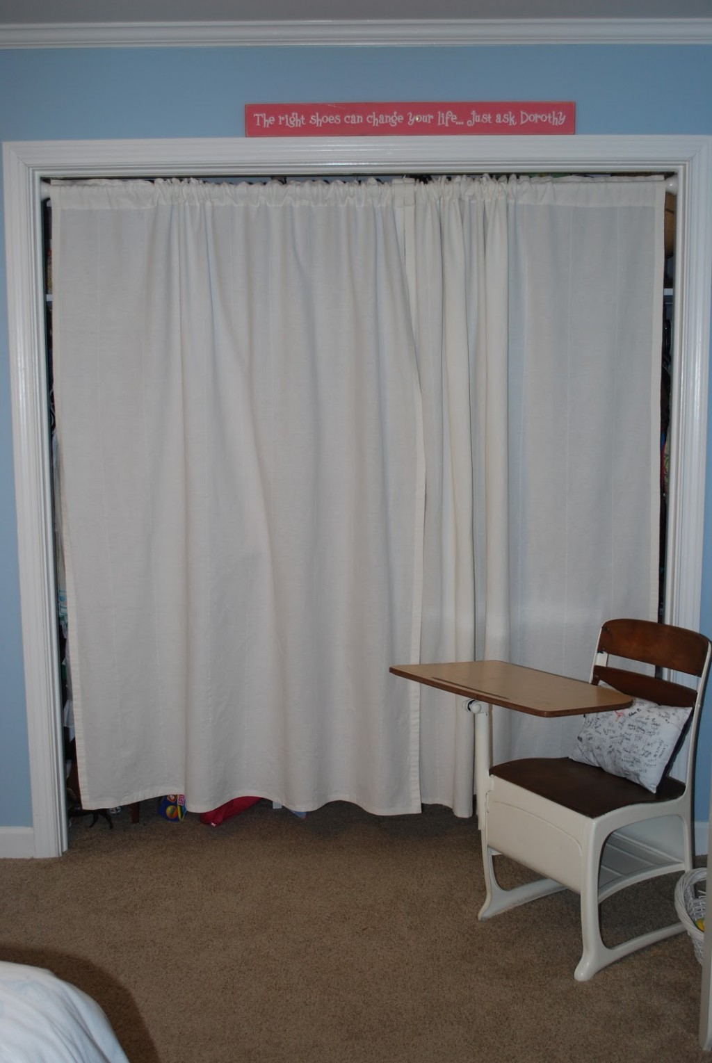 Closet Curtain in Curtain