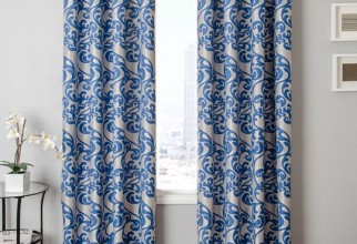 540x540px Cobalt Blue Curtains Picture in Curtain