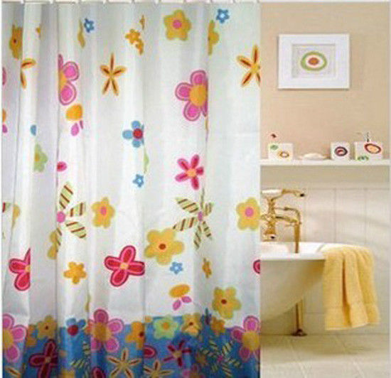 Colorful Shower Curtain in Curtain