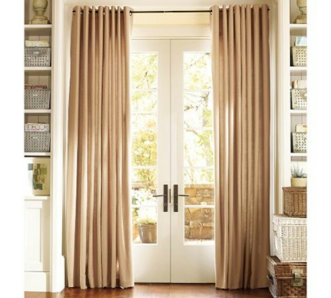 Curtain Rods For French Doors in Curtain