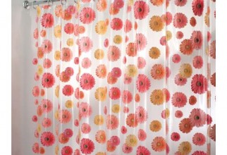 500x500px Daisy Shower Curtain Picture in Curtain