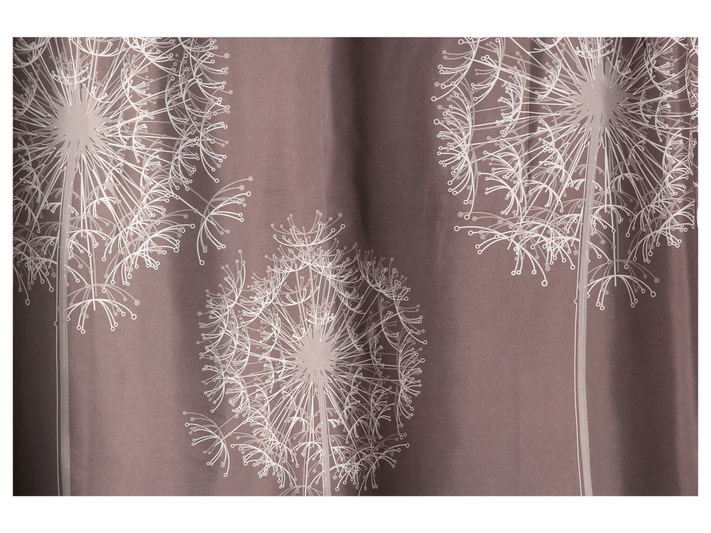 Dandelion Shower Curtain in Curtain