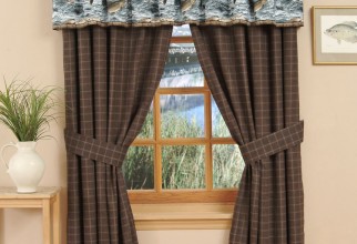 750x875px Deer Curtains Picture in Curtain
