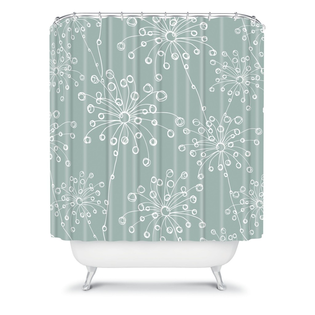 Deny Shower Curtain in Curtain