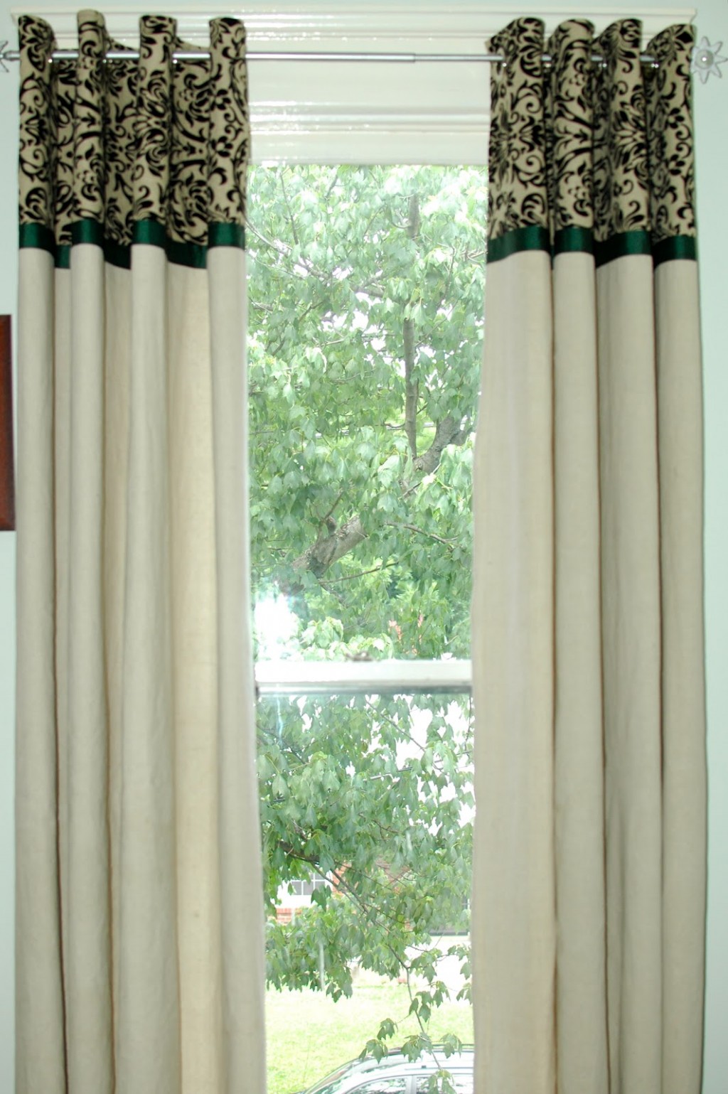 Diy Drop Cloth Curtains in Curtain
