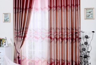 800x944px Double Window Curtains Picture in Curtain