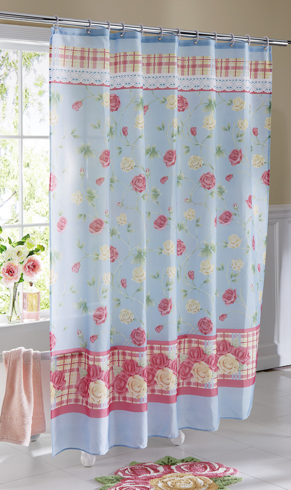Easter Shower Curtain in Curtain