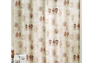 500x500px Embroidered Shower Curtain Picture in Curtain