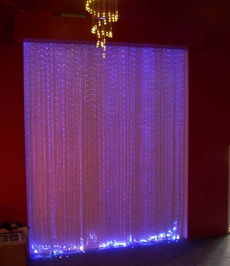 Fiber Optic Curtain in Curtain