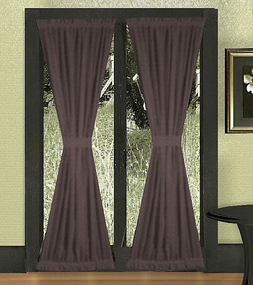 French Door Panel Curtains in Curtain