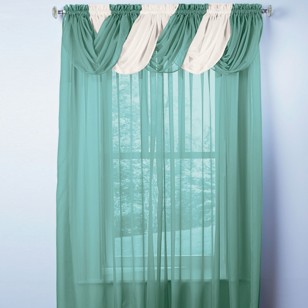 How To Hang Scarf Curtains in Curtain