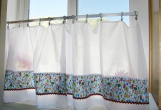 640x480px How To Make Cafe Curtains Picture in Curtain