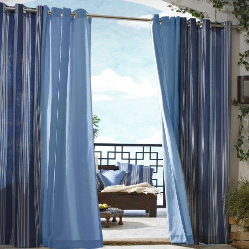 Indoor Outdoor Curtains in Furniture Idea