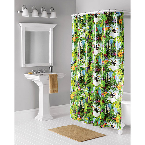Jungle Shower Curtain in Curtain