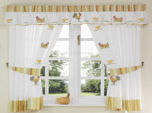 Kitchen Curtain Patterns in Curtain