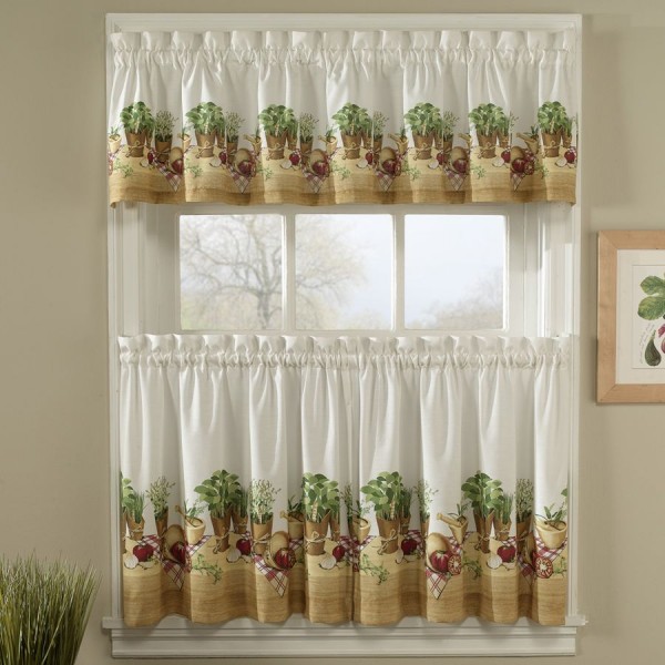 Kitchen Valance Curtains in Curtain