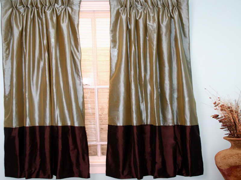 Long Curtain Panels in Curtain