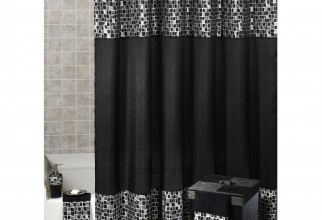 2000x2000px Mosaic Shower Curtain Picture in Curtain
