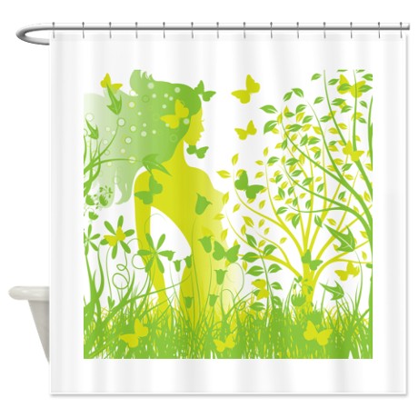 Nature Shower Curtains in Curtain