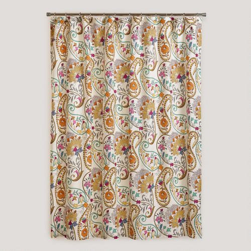 Paisley Shower Curtains in Curtain